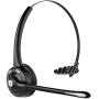 Bluetooth Headset with Microphone, Wireless Headset, Bluetooth Headphones with Mic, Portable Phone Headset, Headsets Suitable for VOIP, Skype, Call Centers, Offices, Truckers/Truck Drivers - Vont