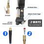 WYNNsky Digital Tire Pressure Gauge 200 PSI and Compressor Accessories Heavy Duty Inflator with Stainless Steel Braided Hose, Dual Head Air Chuck and Quick Connect Coupler, Easy Read Glow Dial WYNNsky Digital Tire Pressure Gauge 200 PSI and Compressor Accessories Heavy Duty Inflator with Stainless Steel Braided Hose, Dual Head Air Chuck and Quick Connect Coupler, Easy Read Glow Dial