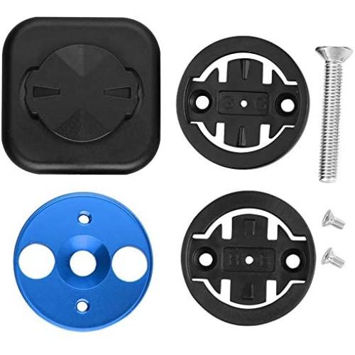 Lixada Bike Computer Holder Stem Top Cap Stopwatch Mount Bracket Adapter for Mobile Phone for Garmin for Bryton