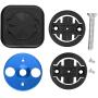 Lixada Bike Computer Holder Stem Top Cap Stopwatch Mount Bracket Adapter for Mobile Phone for Garmin for Bryton