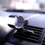 Koomus Air Vent Universal Smartphone Car Mount Holder Cradle for all iPhone and Android devices - Retail Packaging - Black