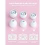 Earbuds, Vogek Tangle-Free Flat Cord Ergonomic in-Ear Headphones with Dynamic Crystal Clear Sound, Earphones with S/M/L Eartips Compatible with Samsung, Android Phone and More (Pink) Title