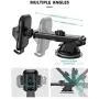 VICSEED Car Phone Mount, [Thick Case & Big Phones Friendly] Long Arm Suction Cup Phone Holder for Car Dashboard Windshield Air Vent Hands Free Clip Cell Phone Holder Compatible with All Mobile Phones