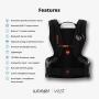 Woojer Vest Pro: Powerful location-specific haptic vest with a built-in 7.1 surround card that delivers the ultimate, full 360° immersive experience for VR, Gaming, Music & Movies