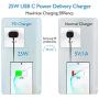 USB C Wall Charger, PD 25W Fast Charger for Samsung Galaxy S20, Note 10, Note 10 Plus, S10 5G, iPad Pro 11/12.9, Galaxy S10/ S9/ S8/ Plus, Google Pixel 4/ 4XL/ 3/ 3XL/ 3a/ 2/ 2XL