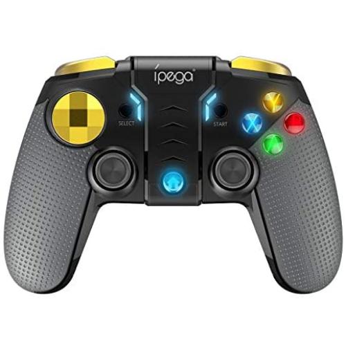 PG-9118 Mobile Game Controller,Wireless BT 4.0 Gamepad Joystick Game Controller Compatible for PUBG iOS Smartphone Android Mobile Phone PC Android TV Box