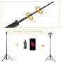 Selfie Stick Tripod,52" Portable Extendable Tripod Stand with Bluetooth Remote & Phone Mount Compatible with iPhone 7/8/x xs /11 /Samsung Galaxy S10 S9/Huawei/Google/Xiaomi/More Cellphone