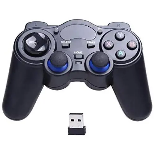 SAVARIA - 2.4GHz Wireless Game Controller Rechargeable Gamepad PC for Smart Phone Joystick for Android TV Box Tablet Game Accessories SAVARIA - 2.4GHz Wireless Game Controller Rechargeable Gamepad PC for Smart Phone Joystick for Android TV Box Tablet Game Accessories