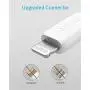iPhone Charger, Anker Powerline III Lightning Cable 6 Foot iPhone Charger Cord MFi Certified for iPhone 11 Pro Max, 11 Pro, X, Xs, Xr, Xs Max, 8, 7, 6 and More, Ultra Durable (White, Upgraded)