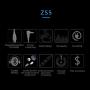 Andiker KZ ZS5-C in-Ear Earphone 2DD+2BA Hybrid Earphones HiFi Noise Cancelling Headphones Resin Shell in Ear Headphones, Detachable Cable 8 Units Heavy Bass Headphones (ZS5-C No Mic, Blue)