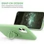 KUMEEK for iPhone 11 Case Fingerprint | Kickstand | Anti-Scratch | Microfiber Liner Shock Absorption Gel Rubber Full Body Protection Liquid Silicone Case for iPhone 11- Matcha KUMEEK for iPhone 11 Case Fingerprint | Kickstand | Anti-Scratch | Microfiber Liner Shock Absorption Gel Rubber Full Body Protection Liquid Silicone Case for iPhone 11- Matcha