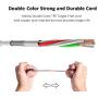 inOpera Wired Earbuds in-Ear Line-in Microphone Dynamic Crystal Clear Sound Earphones Noise Isolating Headset with 3.5 mm Jack Durable Cable for Cell Phones (Red/Black)