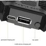 SBQF AK77 PUBG Controller Helper Mobile Phone Radiator Six Fingers Linkage Game Button Physical Compression Quick Shooting Handle (Color : No Battery)