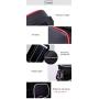 SQ Phone bagBike Frame Bag,Waterproof Bike Bag Bike Pouch,Bike Front Top Tube Touchscreen Pouch Bag with Headphone Hole,Handlebar Phone Bags for Under 6.2 Inchs Smartphone