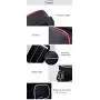 SQ Phone bagBike Frame Bag,Waterproof Bike Bag Bike Pouch,Bike Front Top Tube Touchscreen Pouch Bag with Headphone Hole,Handlebar Phone Bags for Under 6.2 Inchs Smartphone
