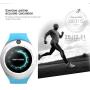 ZEERKEER Smart Watch for Android Phones and iOS Phones Bluetooth Smartwatch with Pedometer/Sleep Monitoring/Smart Reminder/Music Playing/Bluetooth Phone Calling for Men Women(Blue)