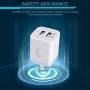 USB Wall Charger, Charger Adapter, Ailkin 2-Pack 2.1Amp Dual Port Quick Charger Plug Cube Replacement for iPhone 7/6S/6S Plus/6 Plus/6/5S/5, Samsung Galaxy S7/S6/S5 Edge, LG, HTC, Huawei, Moto, Kindle