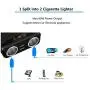 Car Charger Adapter, 2 Socket Cigarette Lighter Splitter,Dual USB Port with 12V,24V Voltage Display Compatible for iPhone,ipad,Tablet,Galaxy,HTC,LG Car Charger Adapter, 2 Socket Cigarette Lighter Splitter,Dual USB Port with 12V,24V Voltage Display Compatible for iPhone,ipad,Tablet,Galaxy,HTC,LG