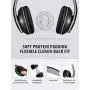Mpow 059 Bluetooth Headphones Over Ear, Hi-Fi Stereo Wireless Headset, Foldable, Soft Memory-Protein Earmuffs, w/Built-in Mic Wired Mode, for Online Class, Home Office, PC/Cell Phones/TV Mpow 059 Bluetooth Headphones Over Ear, Hi-Fi Stereo Wireless Headset, Foldable, Soft Memory-Protein Earmuffs, w/Built-in Mic Wired Mode, for Online Class, Home Office, PC/Cell Phones/TV
