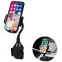Cup Holder Phone Mount,Universal Adjustable Gooseneck Cup Holder Cradle Car Mount Compatible for Cell Phone iPhone 11 pro XS Max XR SE 8 7 6 Plus Samsung Galaxy S20 S10 Note 9