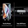 Car Phone Holder, Universal Car Aircon Outlet Phone Mount Smartphone Cradle Vehicle Bracket for iPhone Huawei Samsung LG Nexus Sony Nokia and More