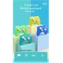 ipega-PG-SW022 Mini Wireless Gamepad Controller for N-Switch /PS3 Galaxy S10/S10+ Galaxy S20 LG Oppo VIVO MI Android Smartphone Tablet with Vibrating six-axis Function (Win 7 and Above) (Light Blue)