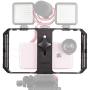 Smartphone U Rig Pro Video Rig, Video Stabilizer w 1/4 inch Screw Triple Cold Shoe Mount Compatible for iPhone –Android Vlogging Used On Microphone Video Light Smartphone U Rig Pro Video Rig, Video Stabilizer w 1/4 inch Screw Triple Cold Shoe Mount Compatible for iPhone –Android Vlogging Used On Microphone Video Light