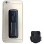 Finger Strap for Phone, AOLEY Cell Phone Grip | Finger Holder with Stand for iPhone Android Smartphone Car Holder Small Tablet (TPU-Black)