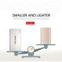 Power Bank 10000mAh with Flashliight Safe Metal Case Small Size Portable Charger Quick Charge Smart Phone iPhone iPad Samsung Galaxy LG (Gold)