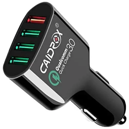 USB Car Charger Fast Chargers 4 Ports Multi Sockets 54W Quick Charger 3.0 for iPhone Samsung Galaxy USB Car Charger Fast Chargers 4 Ports Multi Sockets 54W Quick Charger 3.0 for iPhone Samsung Galaxy