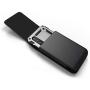 Reiko Mobile Vogue Premium Eco-Friendly Leather Phone Pouch Belt Clip Holster Compatible with iPhone/Galaxy/Stylo/Android Phone with Protective Case on (Black-MV385, 6.1 x 3.2 x 0.7 in)