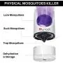 RUNADI Indoor Mosquito Killer - Insect Killer for Mosquitoes, Fruit Flies, Flying Gnats and Insects - Attractant Insect Trap with Led Light