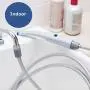Waterpik PES-142 Pet Wand Dog Shower for Indoor-Outdoor Use, 10.5", Blue/Grey Waterpik PES-142 Pet Wand Dog Shower for Indoor-Outdoor Use, 10.5", Blue/Grey