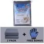 JdPet Washable Dog Pee Pads+Free Grooming Gloves - Reusable Whelping Pads,Waterproof Dog Mat Non-Slip Puppy Potty Training Pads for Dogs, Cats, Bunny