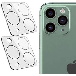 Solteria iPhone 11 Camera Protector 2 Pack - Clear Tempered Glass 9H Hardness iPhone 11 Lens Protector - Safe Lens Cover for Apple iPhone 11 Pro Back Camera Lenses - iPhone Lens Protector 11 Pro Max