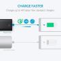 Anker PowerCore+ 10050 Premium Aluminum Portable Charger with Qualcomm Quick Charge 3.0, 10050mAh Power Bank with PowerIQ Technology for iPhone, iPad, Samsung Galaxy, Android Phones and More
