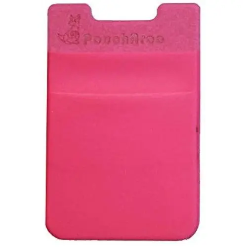 Dreamtex Home Poucharoo Stick-On Wallet for Smartphone (1 Pack), Hot Pink Dreamtex Home Poucharoo Stick-On Wallet for Smartphone (1 Pack), Hot Pink