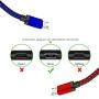 Micro USB Quick Charger Cable 2Pack 10FT Long Android Phone 2.1A Fast Charging Cord for Samsung Galaxy S7 S6 Plus/Edge/Active,J3 Luna Pro/Prime J7 Star/Crown,Note 5/4,LG Stylo 3 2 K30 K20,PS4 Pro