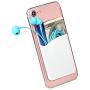 SHANSHUI Cell Phone Wallet, Adhesive Card Sleeve Silicone Card Pouch Stick on Phone Compatible with iPhone/Samsung Galaxy/Sony/Huawei and Most Smart Phones (Black,White,Pink)