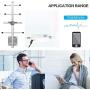 Cell Phone Signal Booster AT&T 4G LTE Cell Signal Booster Amplifier ATT Cell Phone Booster 700Mhz Band12/17 Phonelex ATT T-Mobile Signal Booster with Antenna Kits