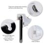 PUBG Mobile Game Controller, Ismael Erickson Phone Trigger Sensitive Shoot and Aim L1R1 Cellphone Gamepad Joystick White
