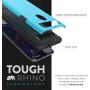 TUDIA Merge Designed for TCL 10L Case/TCL 10 Lite Case, Rugged Slim Dual Layer Protective Phone Case for TCL 10L / TCL 10 Lite (Blue)