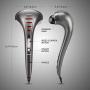 Hangsun Handheld Neck Back Massager MG460 Deep Tissue Percussion Massage for Shoulder, Leg, Foot, Muscles, Electric Double Head Full Body Massagers Hangsun Handheld Neck Back Massager MG460 Deep Tissue Percussion Massage for Shoulder, Leg, Foot, Muscles, Electric Double Head Full Body Massagers