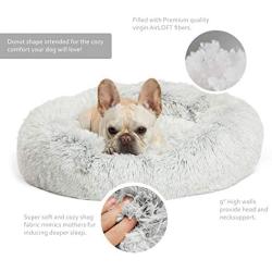 Best Friends by Sheri The Original Calming Shag Vegan Fur Donut Cuddler (Multiple Sizes)