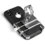 GUB Thick Case Design Bike & Motorcycle Phone Mount Handlebar Holder Adjustable Compatible with iPhone XR Xs 7s 8 Plus,Compatible with SamsungS7/S6/Note5/4,Any Cell Phones with Thick Phone (Silver)
