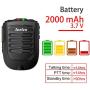 Inrico B01 Wireless Handheld Microphone Bluetooth Version 4.2 PTT for W7 N60 W2PLUS Android Mobile Radio Phone Work with Zello Real PTT