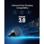 USB C Car Charger, Anker 48W 2-Port PIQ 3.0 Fast Charger Adapter, PowerDrive+ III Duo with Power Delivery for iPhone 11/11 Pro/11 Pro Max/XR/XS/X, Galaxy S10/S9, Note 9, Pixel 3/2, iPad Pro and More