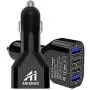 USB Car Charger, AI AIKENUO 48W Cars Adapter with Dual Ports Quick Charge 3.0, Fast Charging Auto Chargers for QC Devices, Android Phone,Samsung,iPhone,Tablets and More USB Car Charger, AI AIKENUO 48W Cars Adapter with Dual Ports Quick Charge 3.0, Fast Charging Auto Chargers for QC Devices, Android Phone,Samsung,iPhone,Tablets and More
