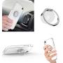 Syncwire Cell Phone Ring Holder Stand, 360 Degree Rotation Universal Finger Ring Kickstand with Polished Metal Phone Grip for Magnetic Car Mount Compatible with iPhone, Samsung, LG, Sony, HTC - Silver