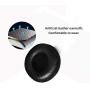WYKsoku Head-Mounted Earphone, Stereo Headphone 3.5mm Wired Music Gaming Computer Mobile Phone Headset with Mic Black Double Plug